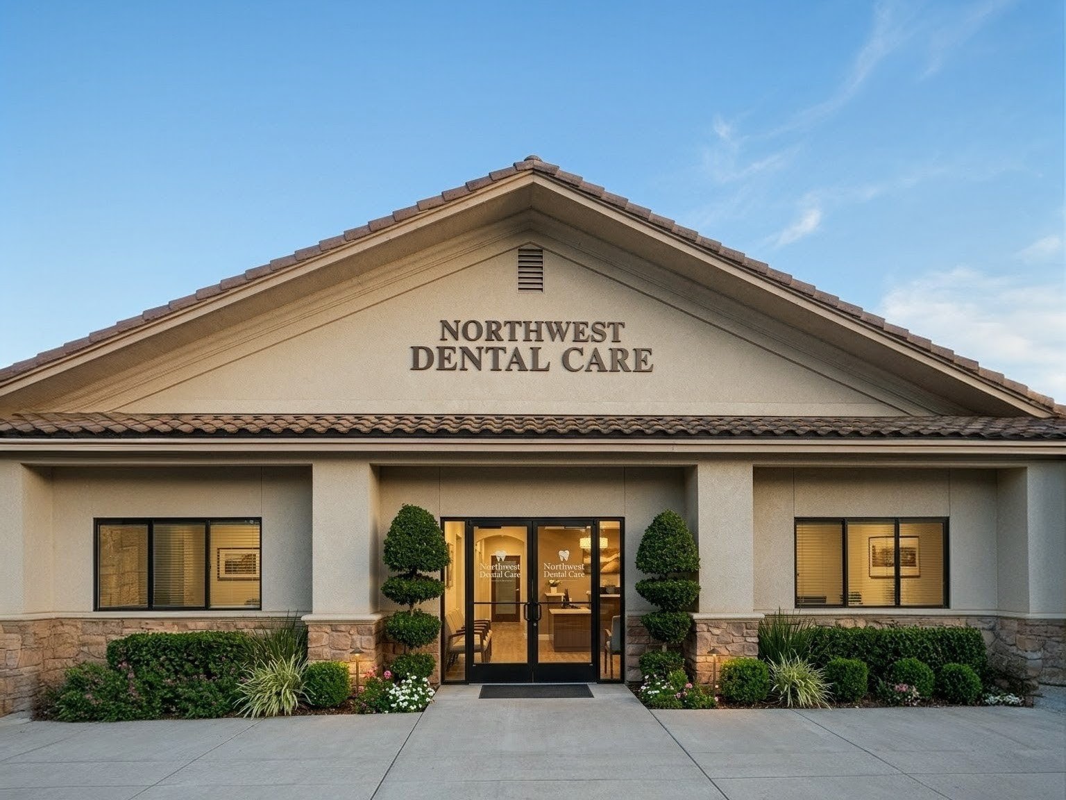 Northwest Dental Care building exterior, Madera CA